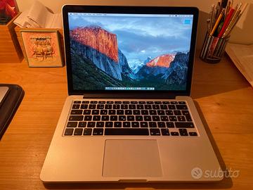 Mac Book Pro El Capitan, 2013, come nuovo
