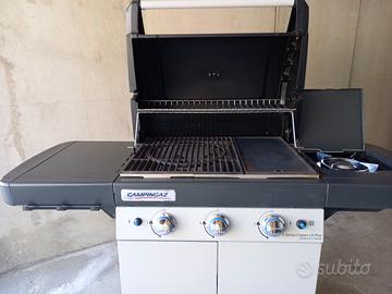 barbecue a gas