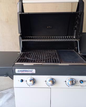 barbecue a gas