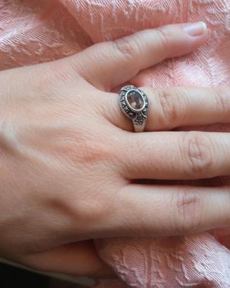 anello vintage  argento 