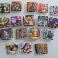 Star Wars Staks Clone Wars -Panini Card Magnetiche