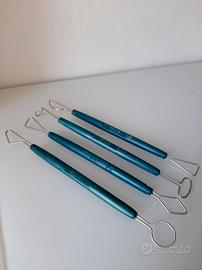 Kit mirette  professionali per modellare argilla