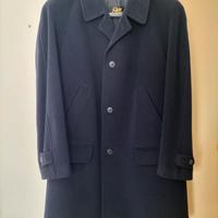 Cappotto blu scuro da uomo