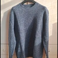 maglione blu Zara