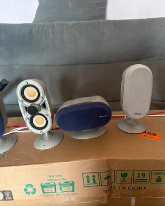 Casse Home Theater Sony Pascal 5.1+ subwoofer sony