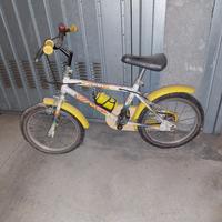 bici bimbo 14 pollici con borraccia