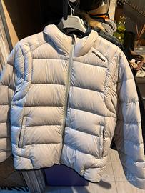 Piumino Porsche design bianco ghiaccio taglio m