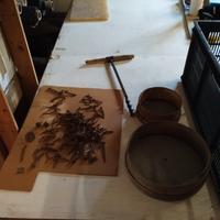 Trapano chiodi serrature chiavi  antiche