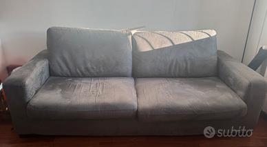Divano poltrone sofà L 220X P 90