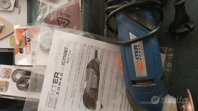 Dexter smerigliatore con valigetta accessori