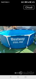 Piscina bestway altezza 76cm e diametro 3.05cm