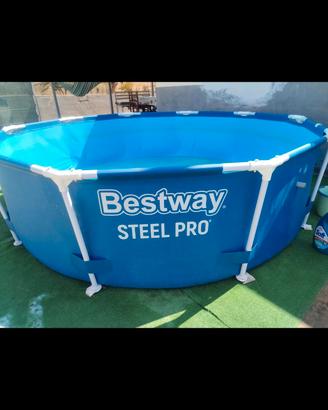 Piscina bestway altezza 76cm e diametro 3.05cm