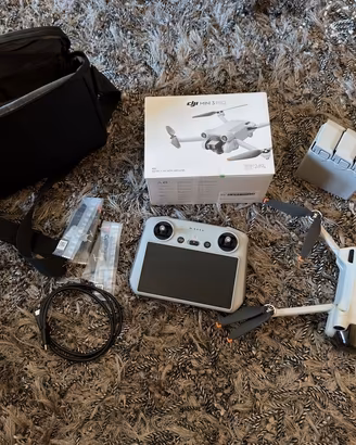 DJI Mini 3 Pro Full Combo 3 Batterie  RC Schermo