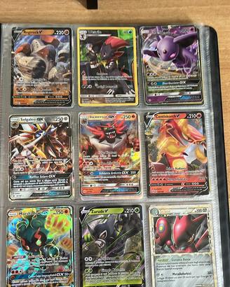 Carte pokemon Gx alleati ecc.