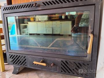 Stufa a legna da incasso