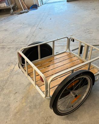 Carrello /portaoggetti /trasportino per bicicletta