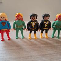 Set 5 sorprese Kinder Sorpresa DC Comics Playmobil