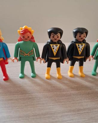 Set 5 sorprese Kinder Sorpresa DC Comics Playmobil