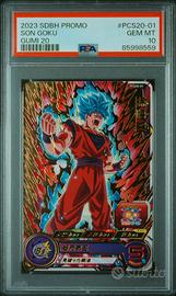 PSA 10 SON GOKU PCS20-01 DRAGON BALL HEROES JAP