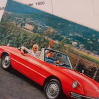 Alfa Romeo Spider 1600 (Duetto) - Cartolina