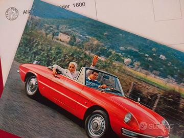 Alfa Romeo Spider 1600 (Duetto) - Cartolina