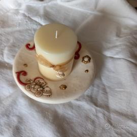 Piatto Thun Portacandela Dolce Natale