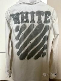 Giacca Denim Off White