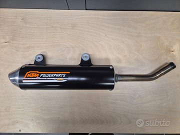 Silenziatore fmf powerparts ktm 125