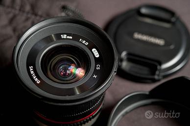 Samyang 12mm f/2 NCS CS per Fuji X