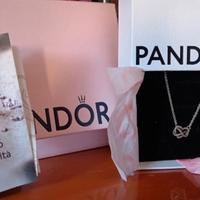 collana pandora e anello trilogy bluesprit 