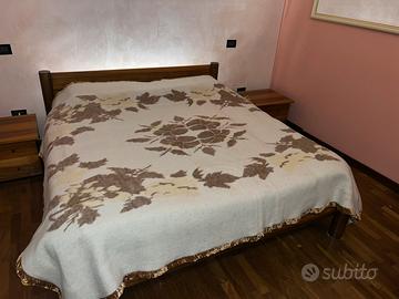 Coperta matrimoniale in pura lana vergine 100% ita