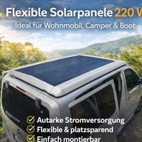 Pannelli solari flessibili 220 W