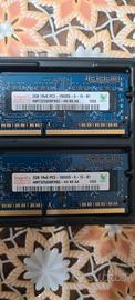 Sodimm 2gb per portatile