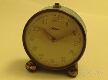 sveglia vintage da viaggio (per restauro)