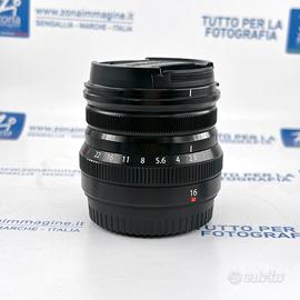 FUJIFILM 16 mm f2.8 WR + GARANZIA USATO