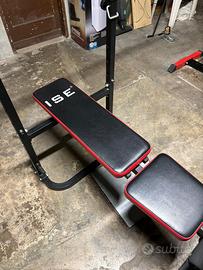 Panca  + barra da 175 cm