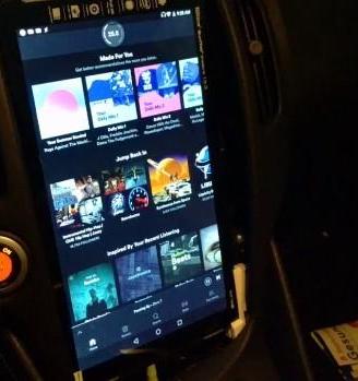 Navigatore nissan qashqai android 2007-12 tesla