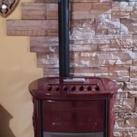 Stufa Pellet Piazzetta P958+Tubi– Maiolica e Ghisa