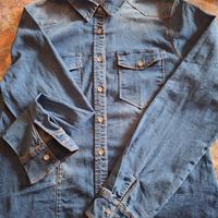 camicia jeans donna