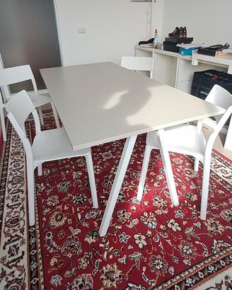 tavolo più sedie