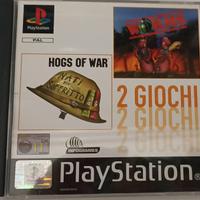 Hogs of War + Worms PS1 - Pack 2 Giochi - Pal Ita
