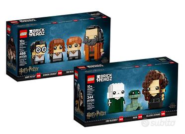 LEGO 40495 40496 Brickheadz Harry Potter Voldemort
