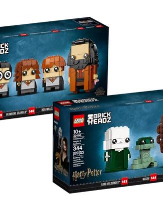 LEGO 40495 40496 Brickheadz Harry Potter Voldemort