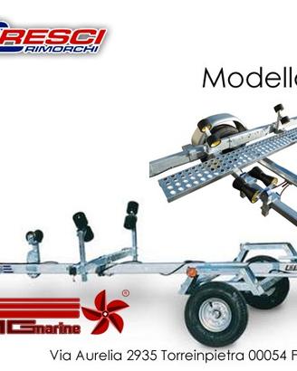 Black Friday Rimorchio Cresci N4SFR AMG Marine