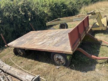 carrello agricolo stampo a 2 assi