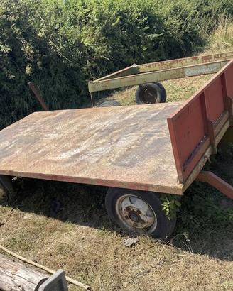 carrello agricolo stampo a 2 assi