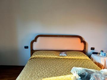 letto matrimoniale con imbottitura