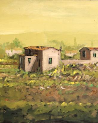 Quadro " Borgo rurale" (Ruzzon - pittore Padovano)