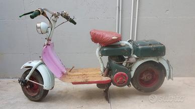 Lambretta 150 D DEL1956 TARGA NA
