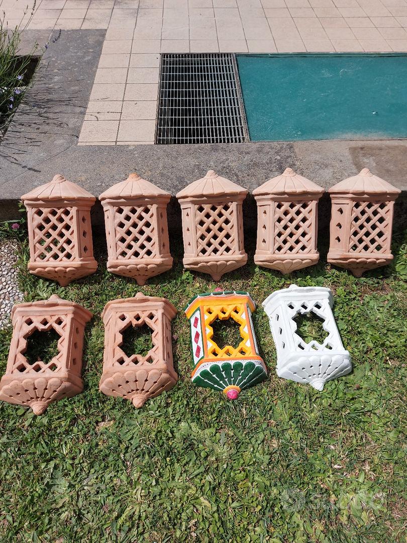 3 Ganci A S Per Lanterne Da Campeggio - Supporto Per Aste Tenda, Acciaio Inox, Rosso, Capacit&agrave; 10kg